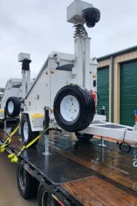 Two Mobile Surveillance Units on Trailer 3